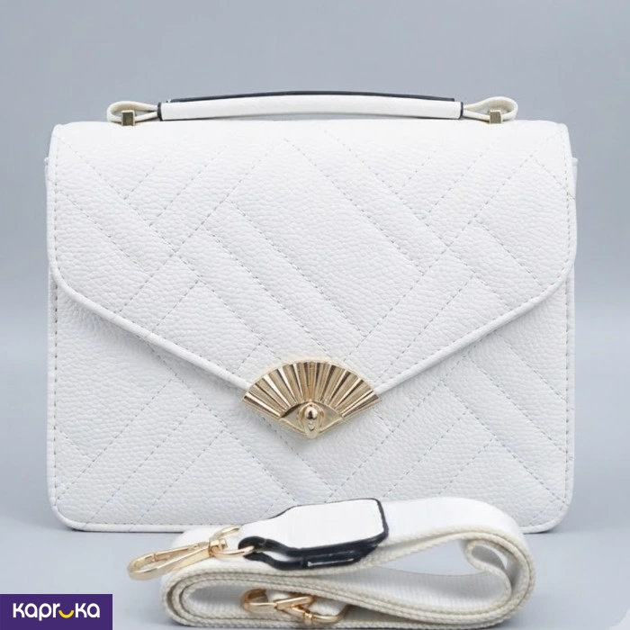 Elegant Lavender Quilted Handbag