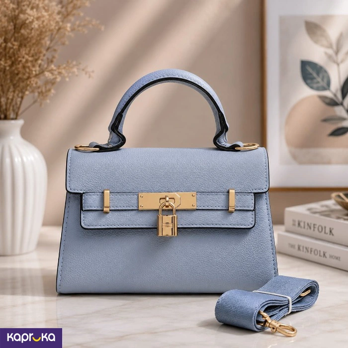 Elegant Handbag Blue
