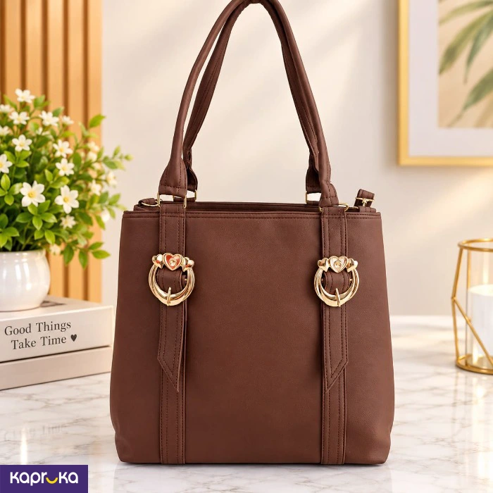 Elegant Handbag Brown