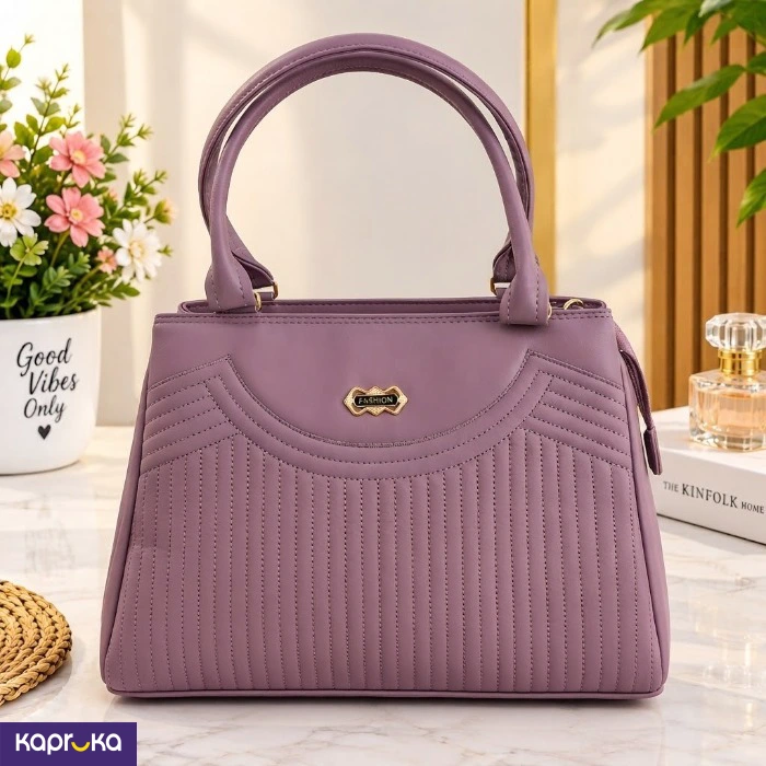 Elegant Handbag Purple