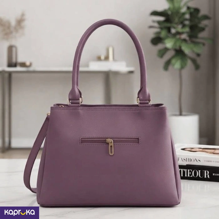 Elegant Handbag Purple