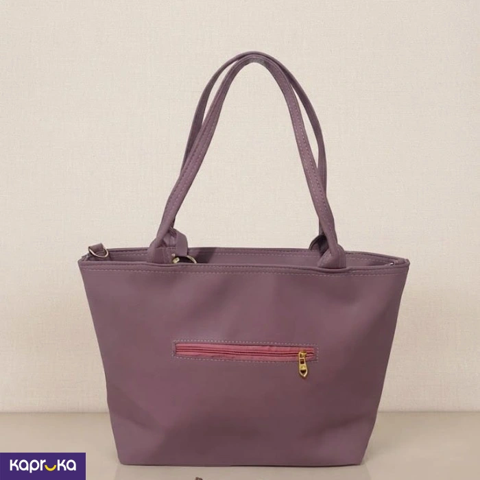 Elegant Handbag Purple