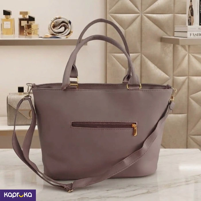 Elegant Quilted Handbag With Coin Purse