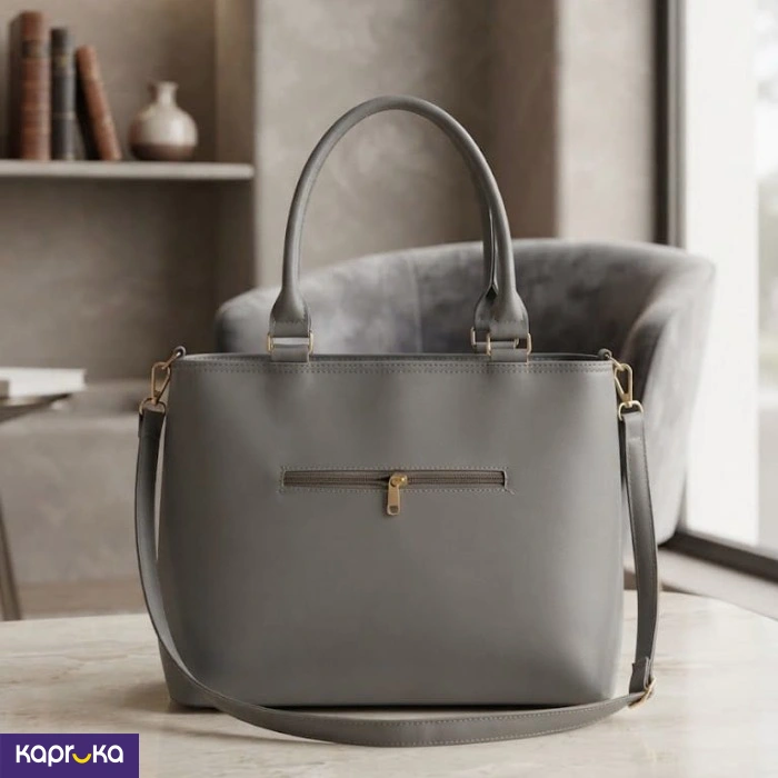 Elegant Handbag Gray