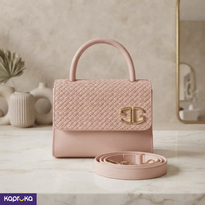 Elegant Handbag Dusty Pink