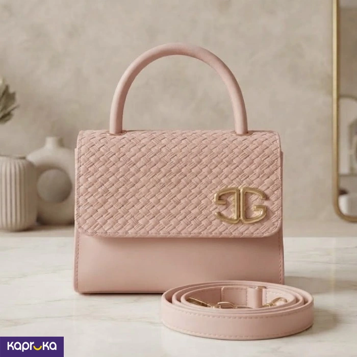 Elegant Handbag Dusty Pink