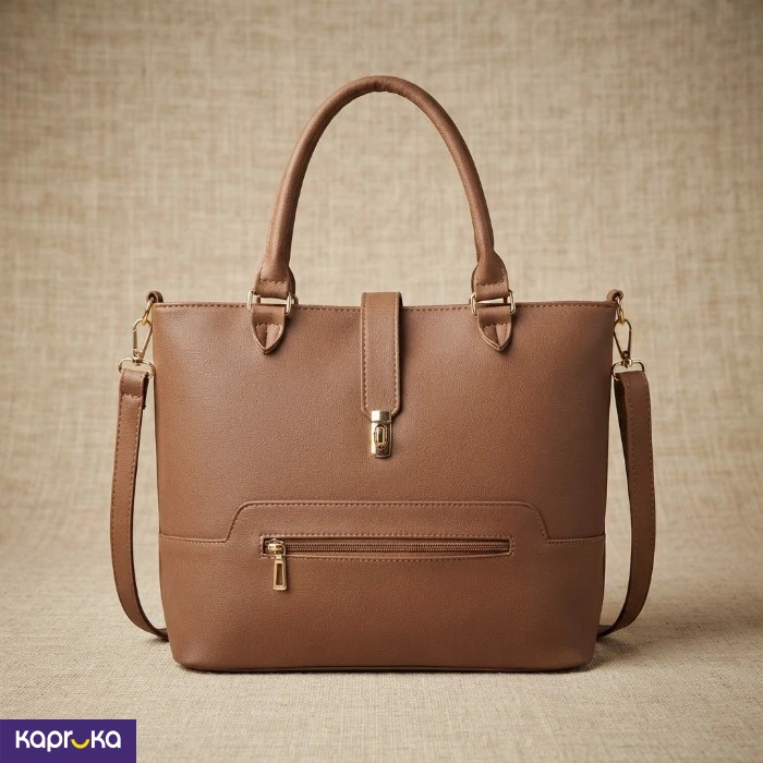 Elegant Handbag Brown