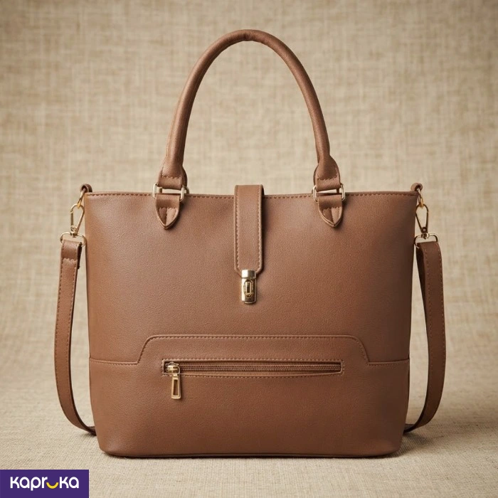 Elegant Handbag Brown