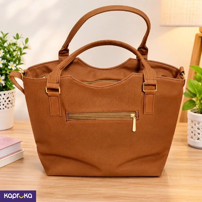 Brown Elegant Stylish Handbag For Women