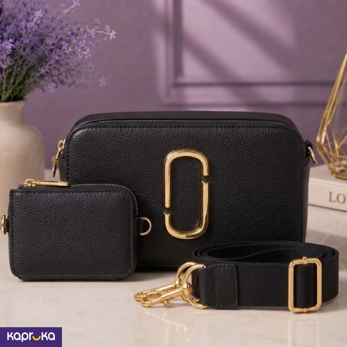 Classic Handbag With Wallet Black