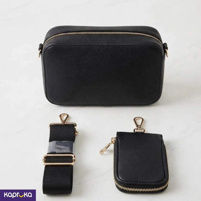 Classic Handbag With Wallet Black