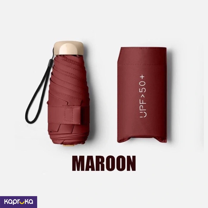 Pocket Umbrella Maroon