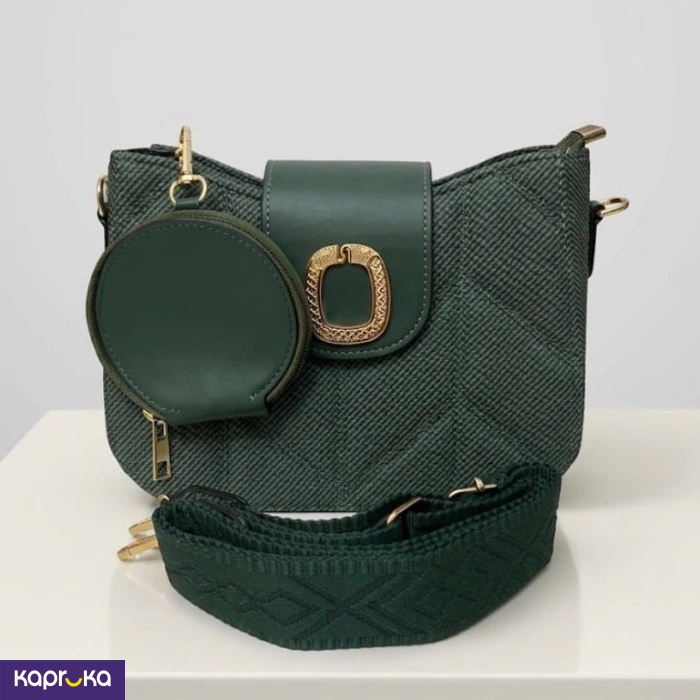 Classic Luxe Handbag Green