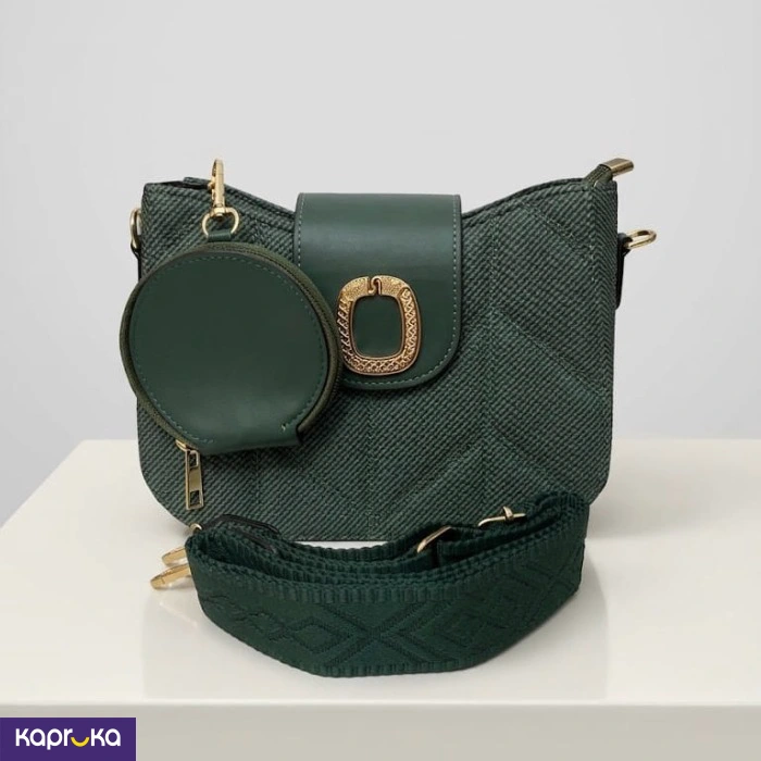 Classic Luxe Handbag Green