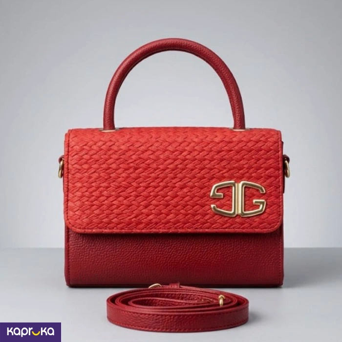 Elegant Handbag Red