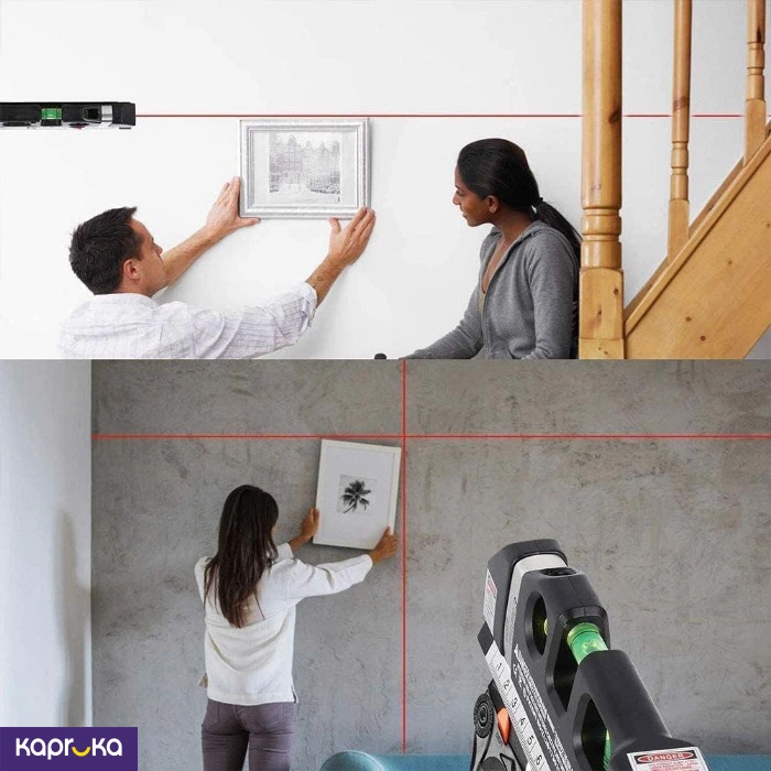 Laser Spirit Level With Measuring Tape