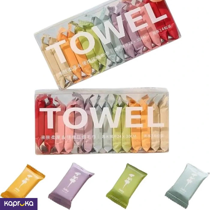 Pocket Travel Towels 14pcs