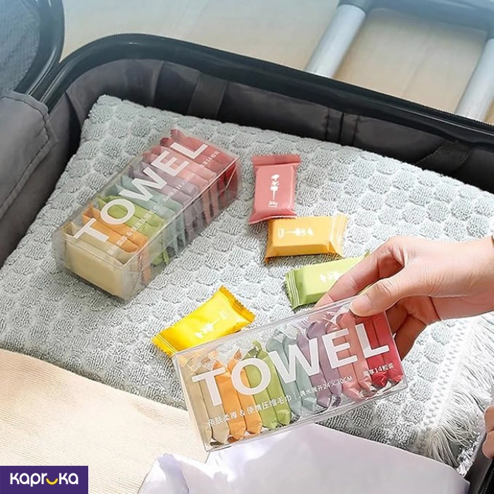 Pocket Travel Towels 14pcs
