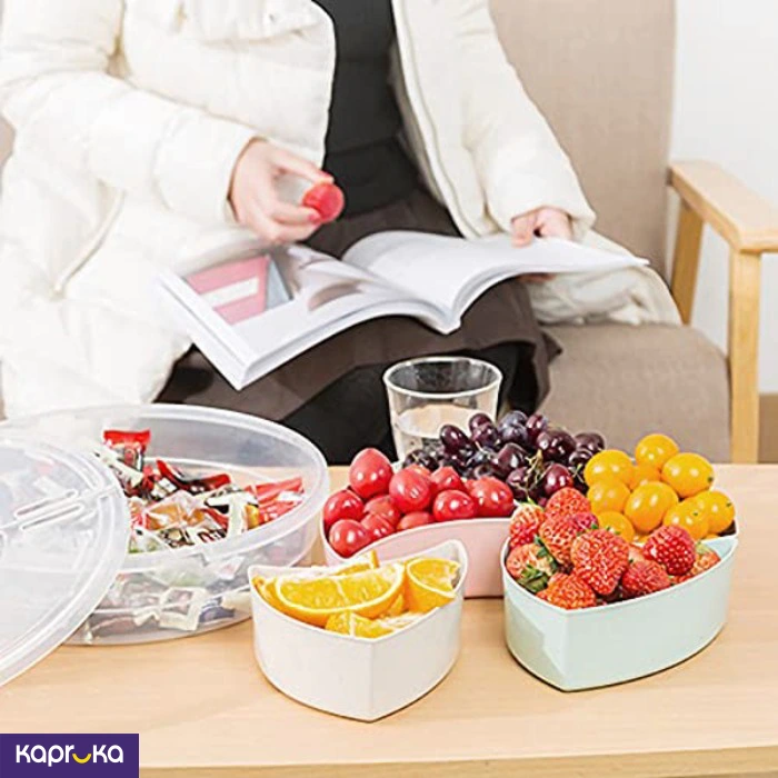 Fruit Platter And Nut Container