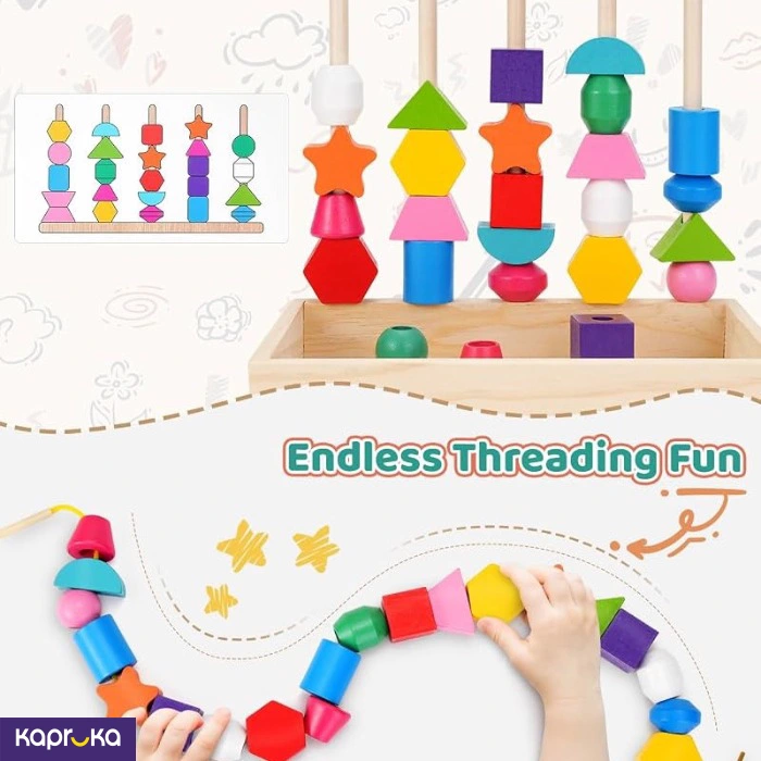 Montessori Wooden Toys Color Shape