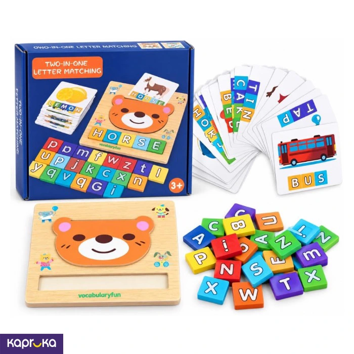 Wooden Spelling Game For Kids
