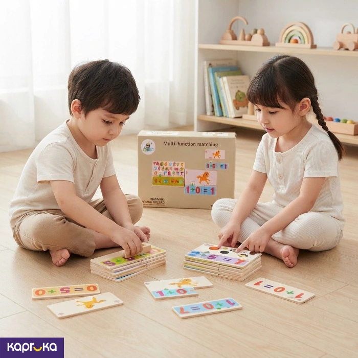 Multi Funtion Wooden Matching Toy