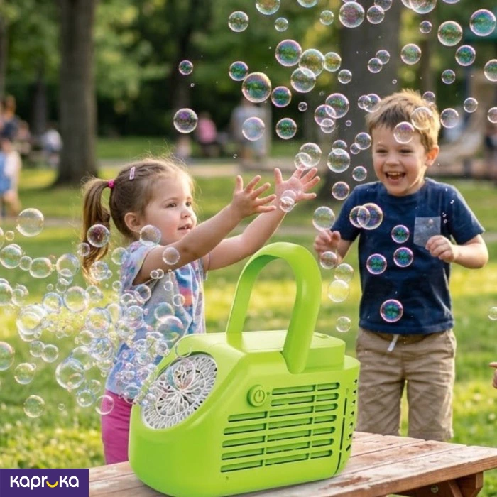 Rechargeable Bubble Machine Set 42 Holes