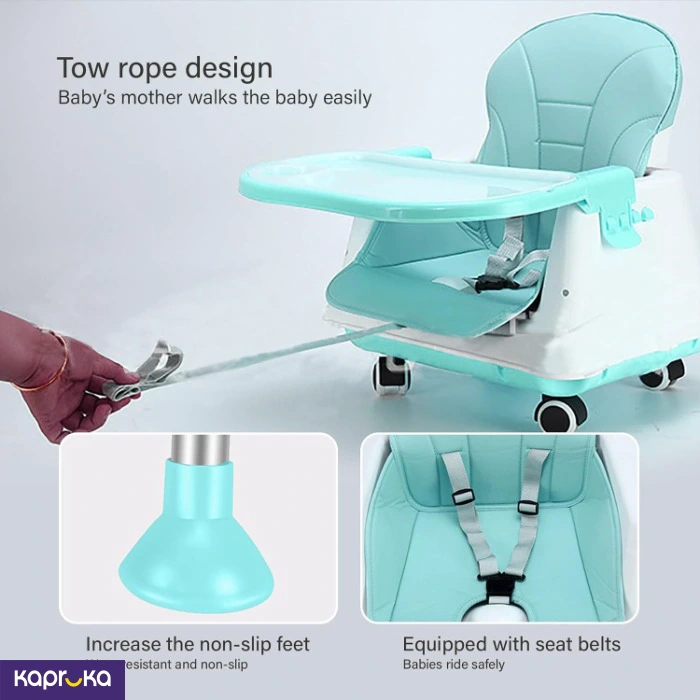 3 In 1 Convertible High Feeding Chair For Kids