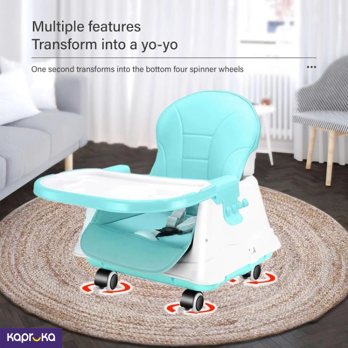 3 In 1 Convertible High Feeding Chair For Kids