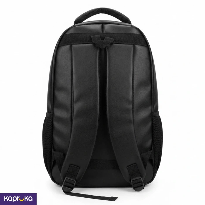 Black Leather Backpack