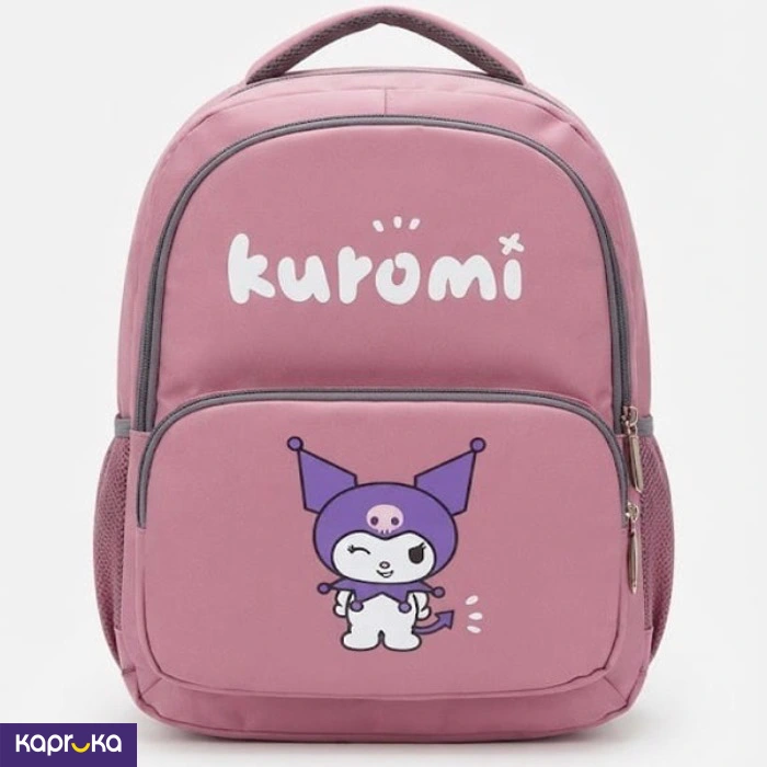 Cute Kuromi Pink School Backpack