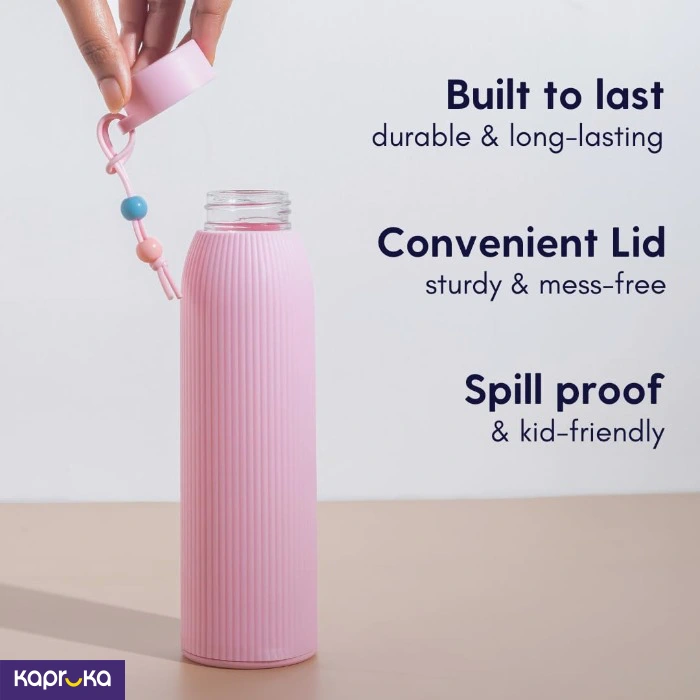 Glass Water Bottle