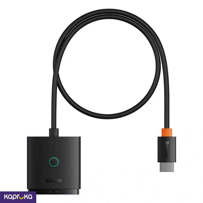 Baseus Airjoy Series 2 In 1 Bidirectional Hdmi Switch 1m Hdmi Cable Cluster Black 1 Year Warranty