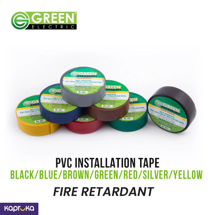 Pvc Tape Green Electric