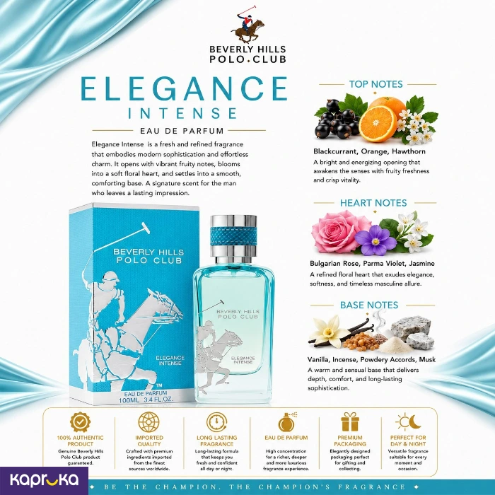 BHPC WOMEN PRESTIGE EAU DE PARFUME ELEGANCE INTENSE 100ML