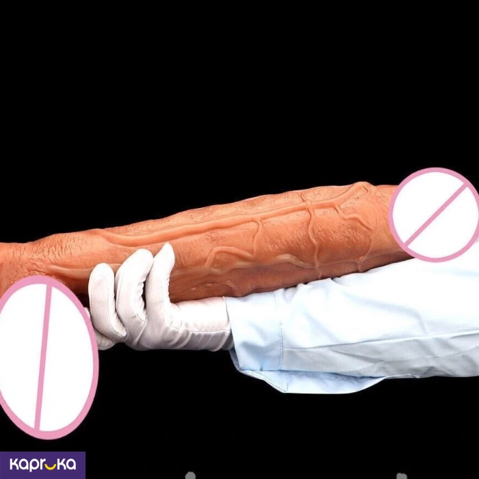 17 Inches Huge Realistic Dildo Flesh Color
