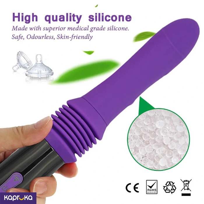 Sex Machine Thrusting Dildo Vibrator Vaginal G Spot Automatic Up Down Massager Retractable Pussy Adu