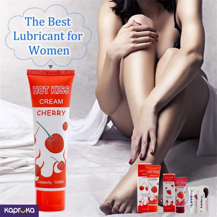 7 Inches Realistic Dildo With 100ml Cherry Flavored Lubricant Gel