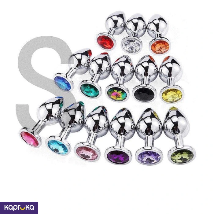 Stainless Steel Small Butt Plug With 50ml Water Based Lubricant