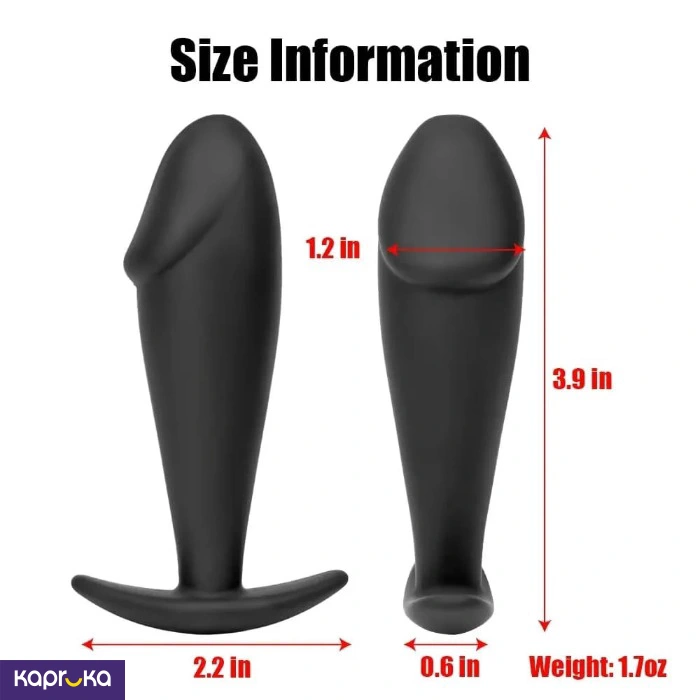 Two Lubricant Shasee Packet With Anal Plug
