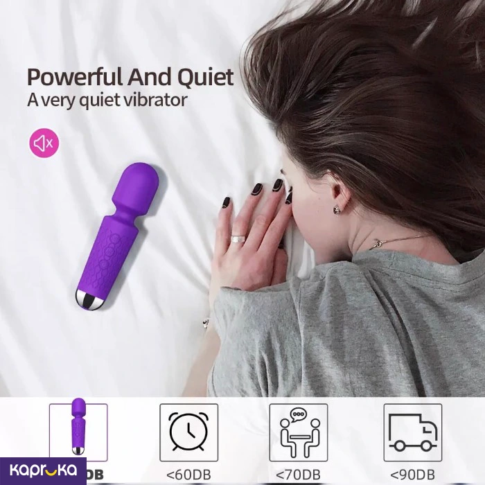 Mini Wand Vibrator With 50ml Lubricant And Female Orgasmic Gel