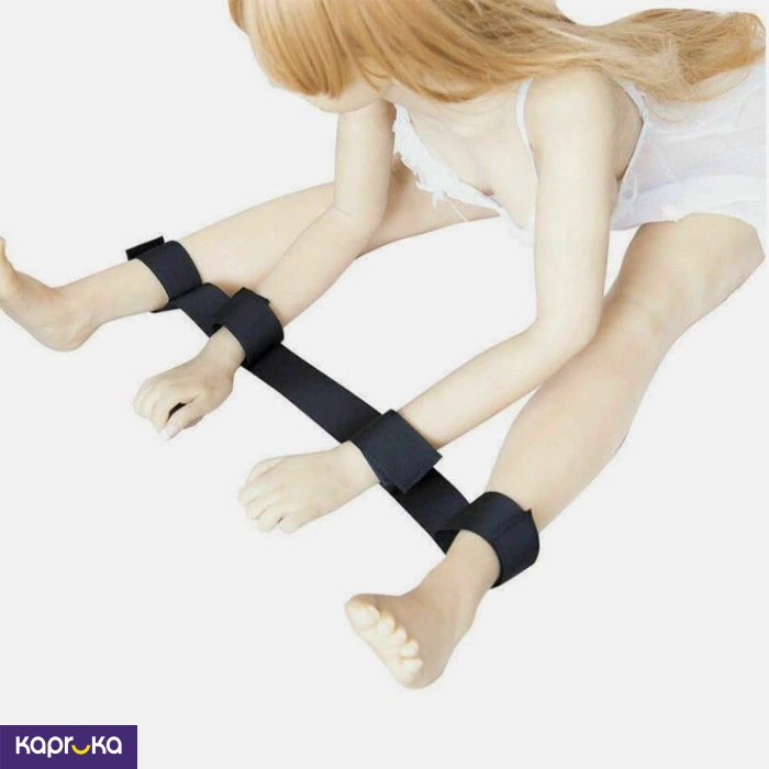 Adjustable Nylon Handcuffs Bdsm Bondage Handcuff Wrist Ankle Cuffs Plush Forced Open Leg Cuffs Restr