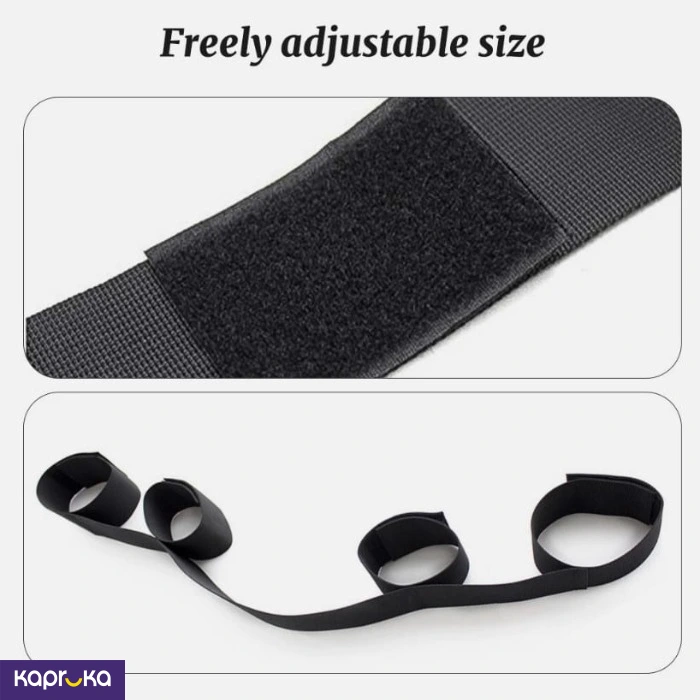 Adjustable Nylon Handcuffs Bdsm Bondage Handcuff Wrist Ankle Cuffs Plush Forced Open Leg Cuffs Restr