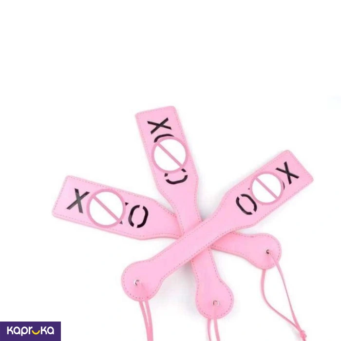 Leather Sexy Paddle For Adult Bdsm Games Couple Bondage Gear Sex Toys Pink Colors