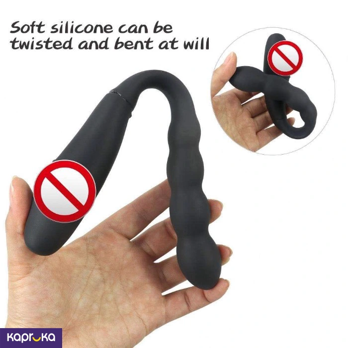 G Spot U Shaped Double Ended Usb Rechargeable And Waterproof Silicone Beads Sex Toys For Women Vibr