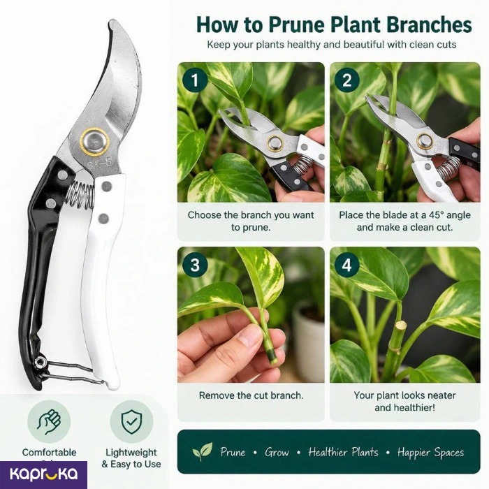 Pruning Shears Sharp And Easy Garden Cutter