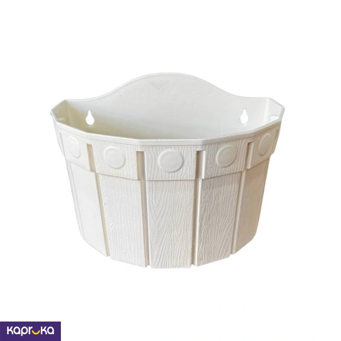 Wall Hanging Plant Pots 4 Pot Set White