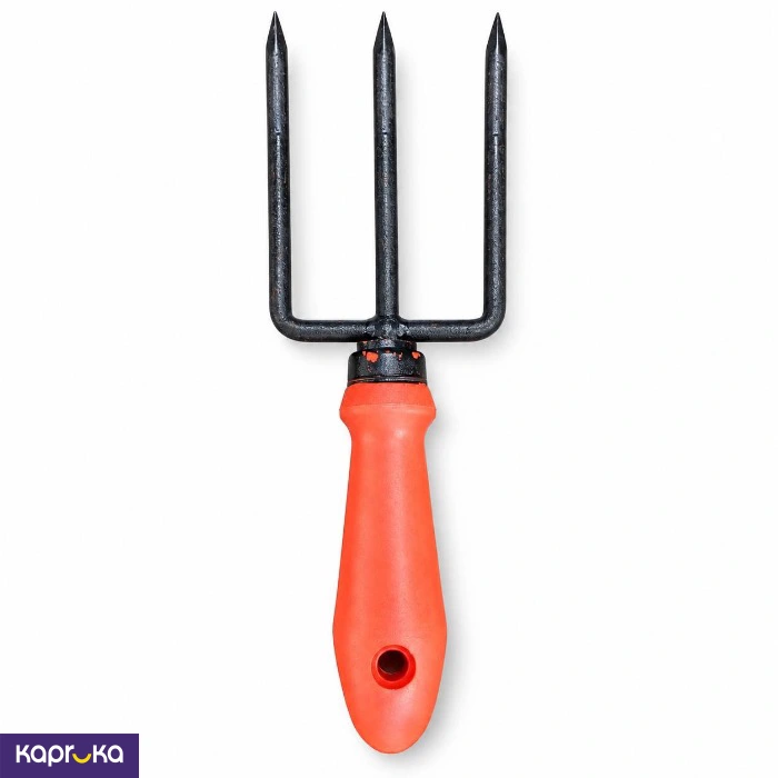 3 Prong Hand Cultivator Garden Soil Loosening Tool
