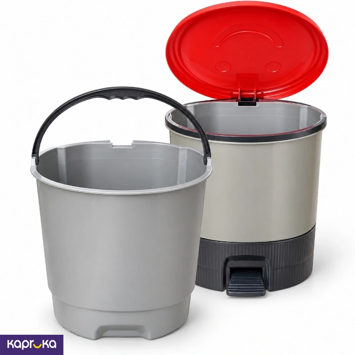 Office Bedroom And Kitchen Pedal Dustbin 12l