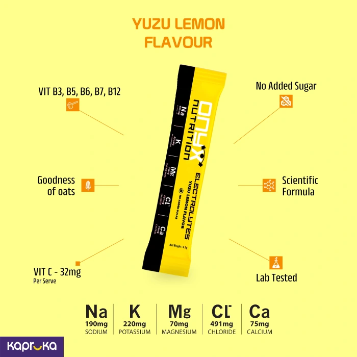 Onyx Eletrolytes Yuzu Lemon